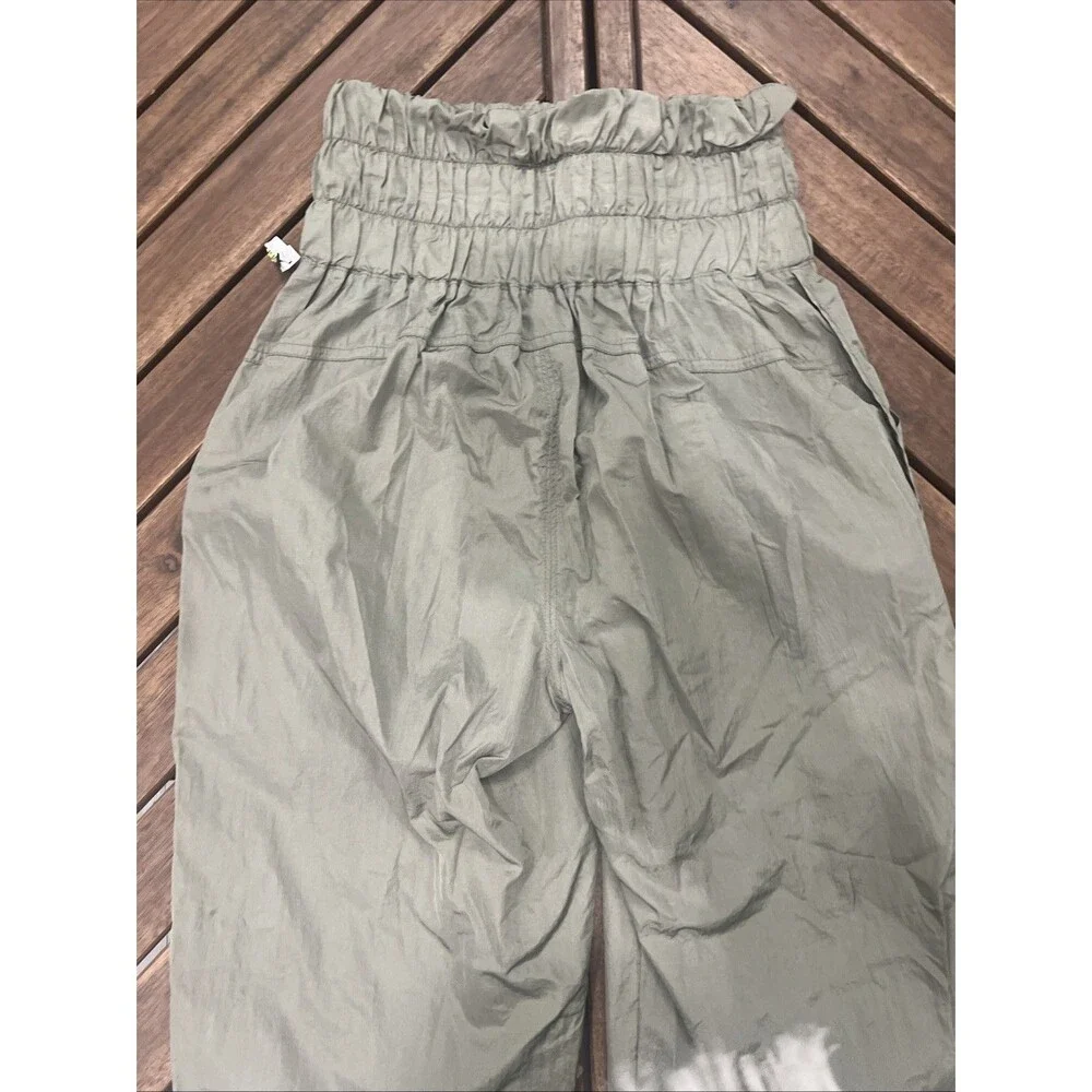 Free people movement athletic pants Boho Cottage Core Xs Green